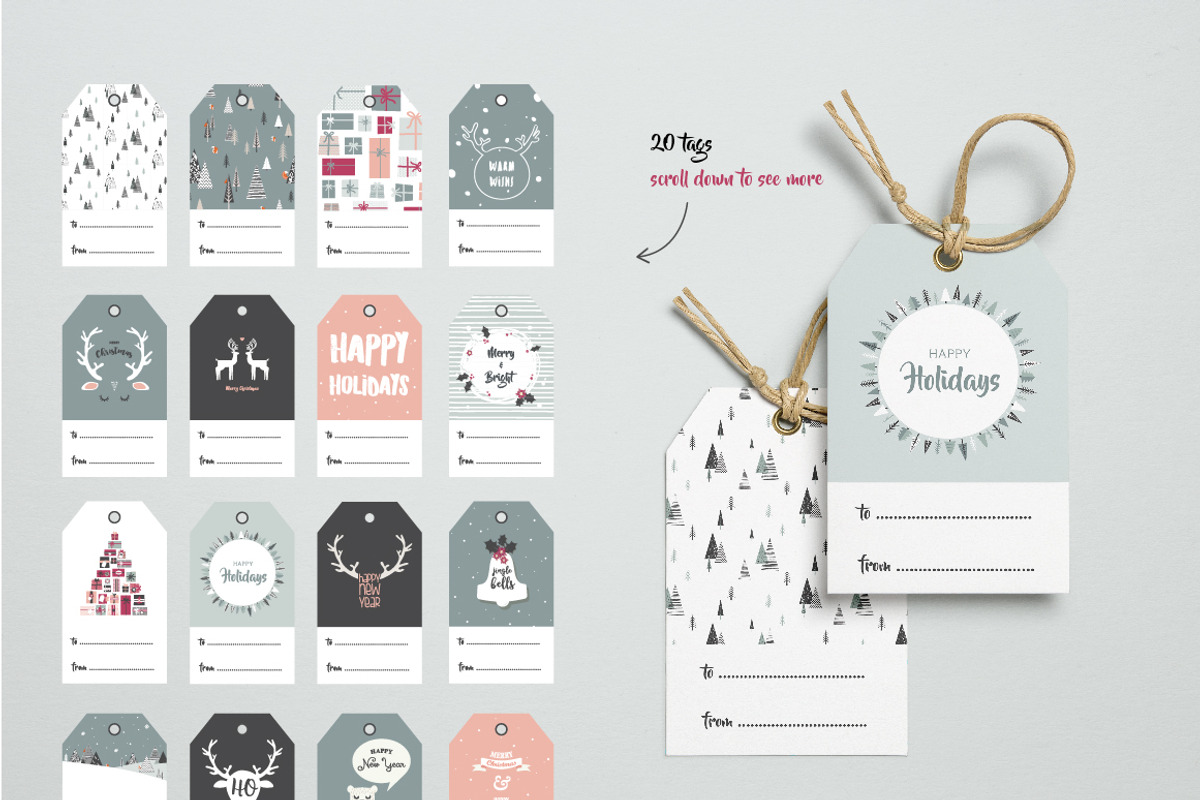 Cosy Christmas- 72 bundle set, a Decorative Illustration by jenny lipets (Photo 5 of 7)