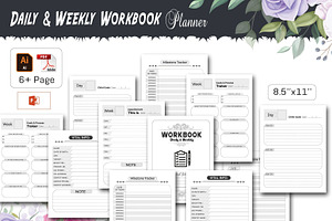 2024 Daily Weekly Workbook Planner