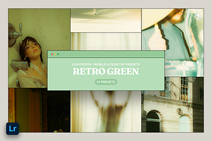 Retro Green Lightroom Presets