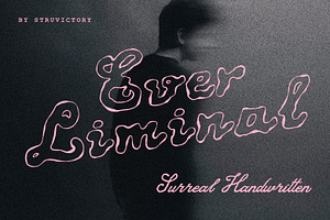 Ever Liminal Handwritten Outline, a Sans Serif Font by Struvictory.art
