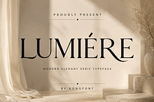 Lumière - Modern Elegant Serif