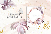 Watercolor Tropical Collection, an Illustration by Les Frolova (Thumbnail 3 of 14)
