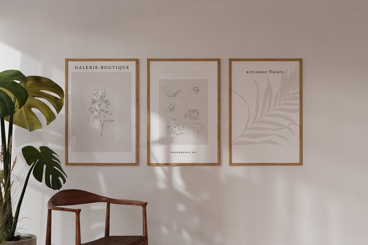 FLORAL ART PRINTS GALLERY. A4 POSTER, a Graphic by Anna Sokol (Photo 8 of 28)