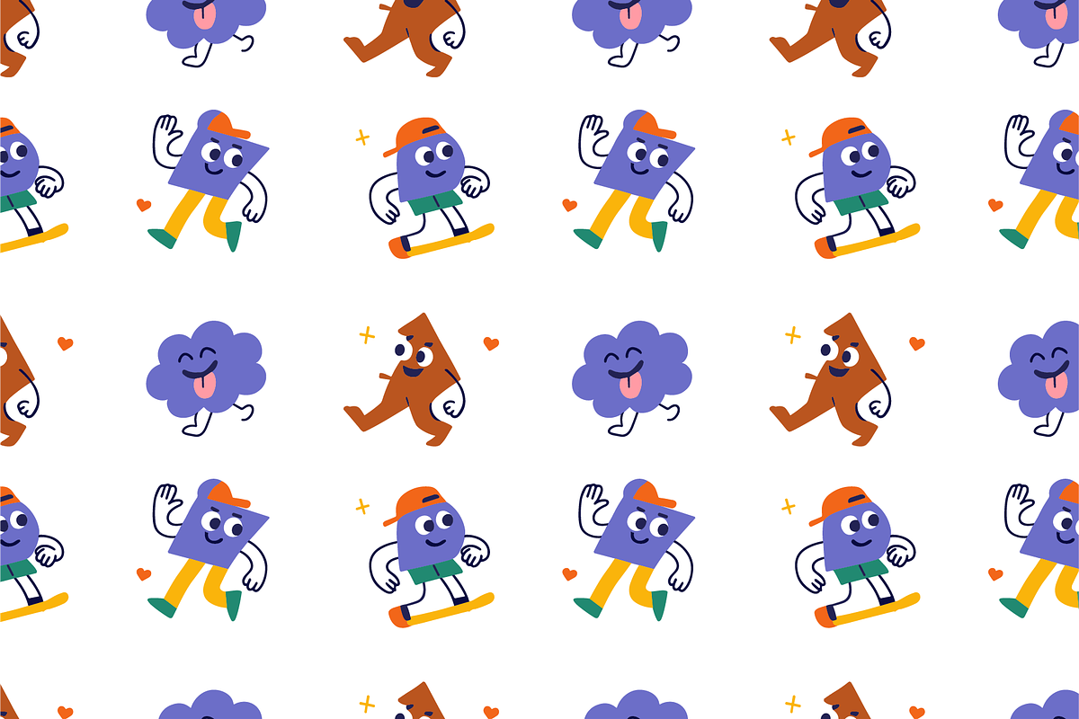 Cute Shape Character, a Graphic by HunEyy (Photo 8 of 10)
