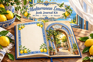 Mediterranean Lemons Journal Kit