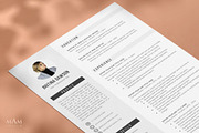 Modern Resume CV Template with photo, a Resume Template by MAM Design (Thumbnail 4 of 10)