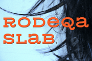 Rodeqa Slab 4F SemiBold, a Serif Font by 4th february type foundry (Thumbnail 1 of 3)