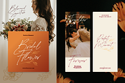 Bolmand Signature, a Serif Font by Burntilldead (Thumbnail 9 of 12)