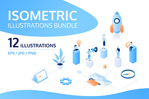 Isometric Illustration Kit