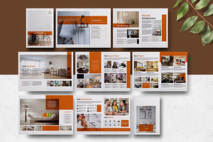 Interior Brochure | Portfolio, a Brochure Template by Template Shop