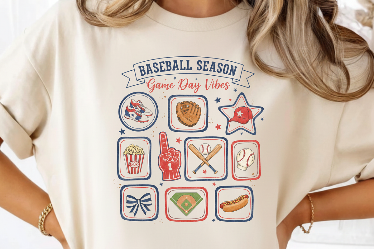 Cute Game Day Baseball PNG, a Graphic by Vector Portal (Photo 2 of 6)