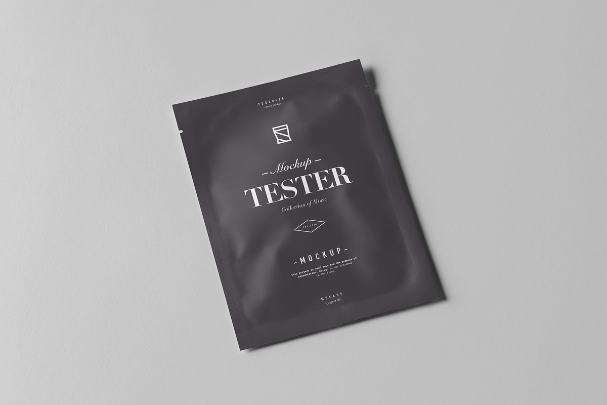 Foil Bag Sample Mock-up, a Packaging Mockup by Yogurt86 (Photo 6 of 18)