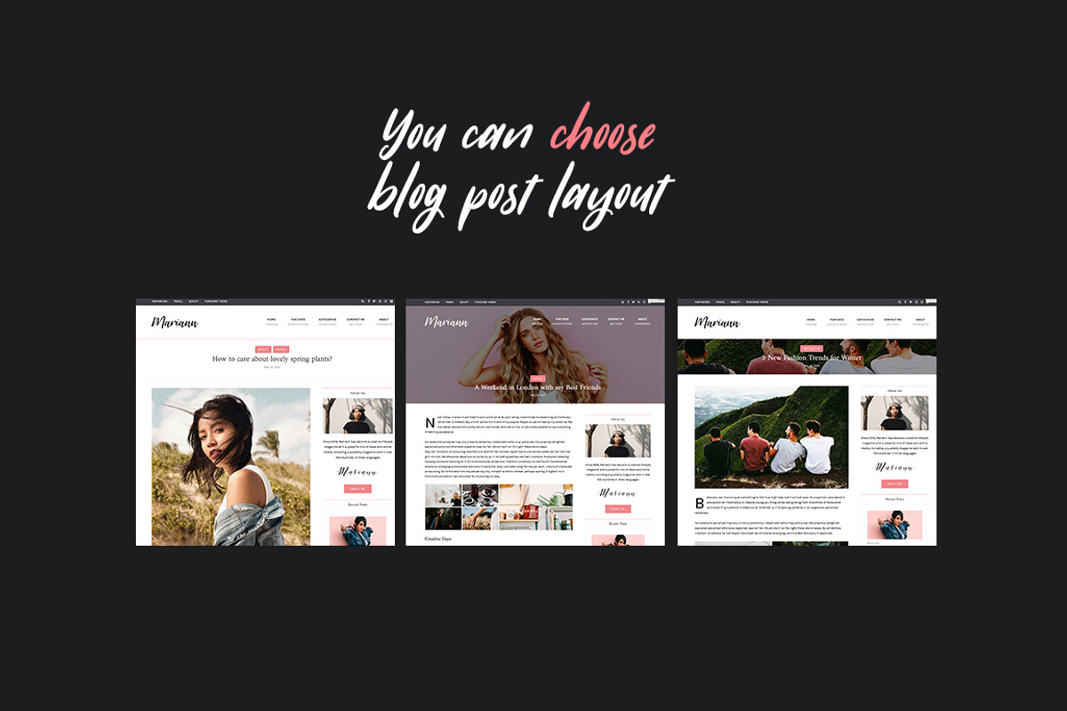 Mariann - Magazine WordPress theme, a WordPress Template by Creanncy (Photo 5 of 6)