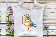 Quirky Funny Bird Sublimation, an Illustration by Craft Nest (Thumbnail 4 of 6)