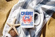 Crabby But Cute PNG, Trendy Beach, a Seasonal Illustration by Libby Wishes (Thumbnail 5 of 5)