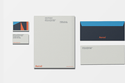 Modern Color Block Stationery Set, a Stationery Template by Viaduc (Thumbnail 4 of 5)