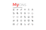 My Icons, an Outline Icon by Andrew Kras Design (Thumbnail 17 of 38)