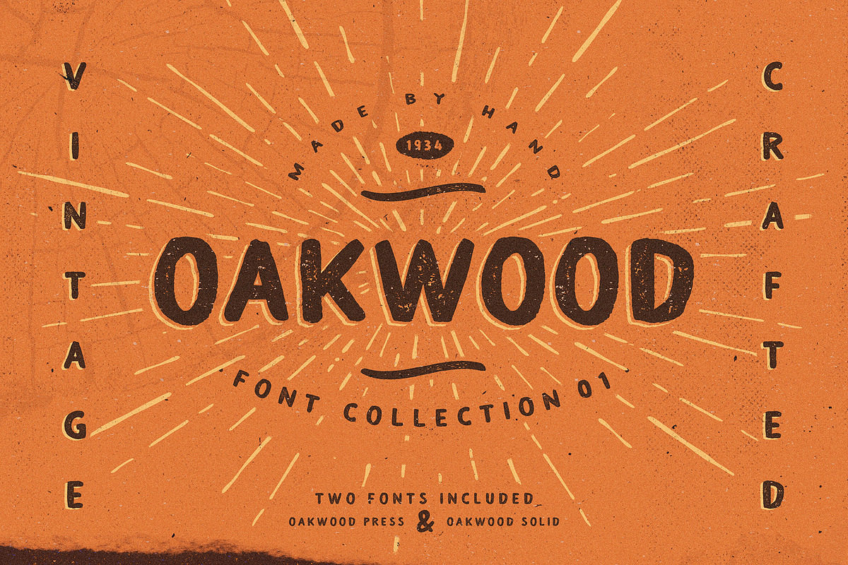 Oakwood Press Font