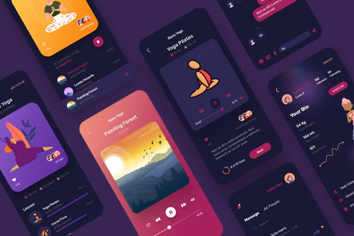 May - Yoga and Meditation Mobile App, an UI Kit Template by Lumina_ui_ux202 (Photo 7 of 10)