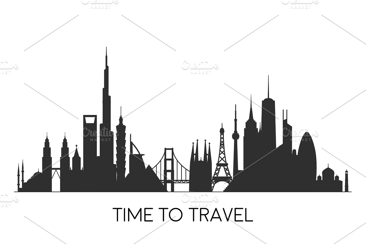 World skyline, a Work Illustration by GlebTagirov (Photo 3 of 3)