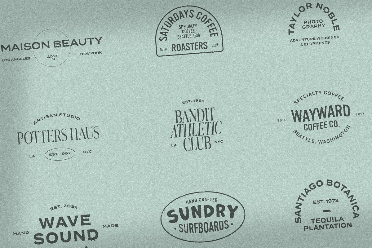 Vintage Logo Kit Template by ASCEND, a Branding & Logo Template by Ascend Studio (Photo 4 of 6)