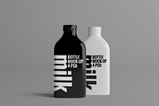 Milk Bottle Mock-Up 2 (Big), a Packaging Mockup by AY Mock-Ups (Thumbnail 8 of 11)