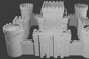 Medieval Stone Fortress Castle, an Architecture 3D Model by Temer (Thumbnail 5 of 5)