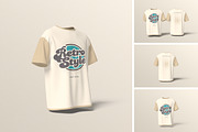 T-Shirt Mockup, a Shirt Mockup by Afif_studio (Thumbnail 1 of 5)