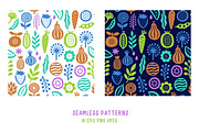 Modern Flora Shapes and Patterns, an Object Graphic by Olena Halahan (Thumbnail 2 of 4)