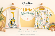 Cute giraffe vector.Animal pattern., an Animal Illustration by StudioLondon (Thumbnail 1 of 4)