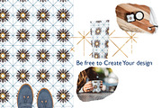 Moroccan Collection of 100 tiles, a Pattern Graphic by DeMih (Thumbnail 4 of 6)