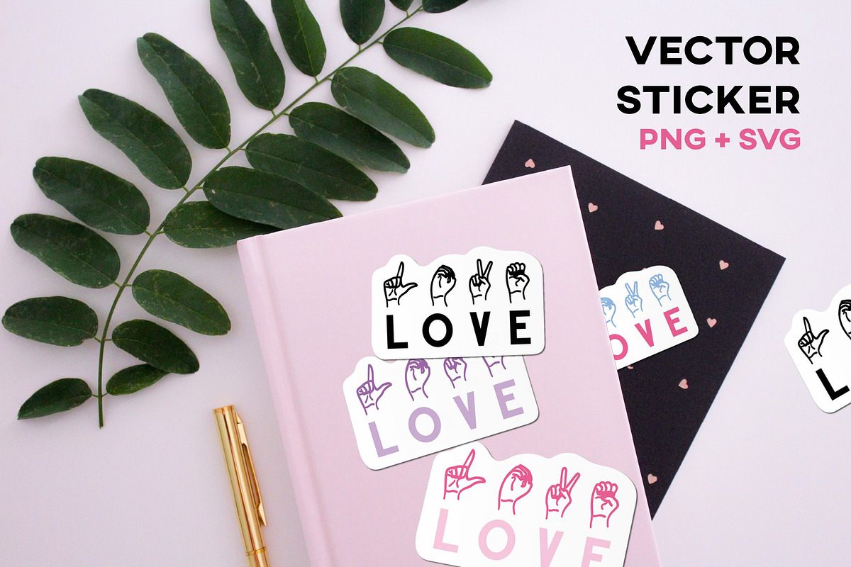 ASL SVG Bundle Sublimation Sign Font, an Education Illustration by InkCloudDesign (Photo 2 of 23)