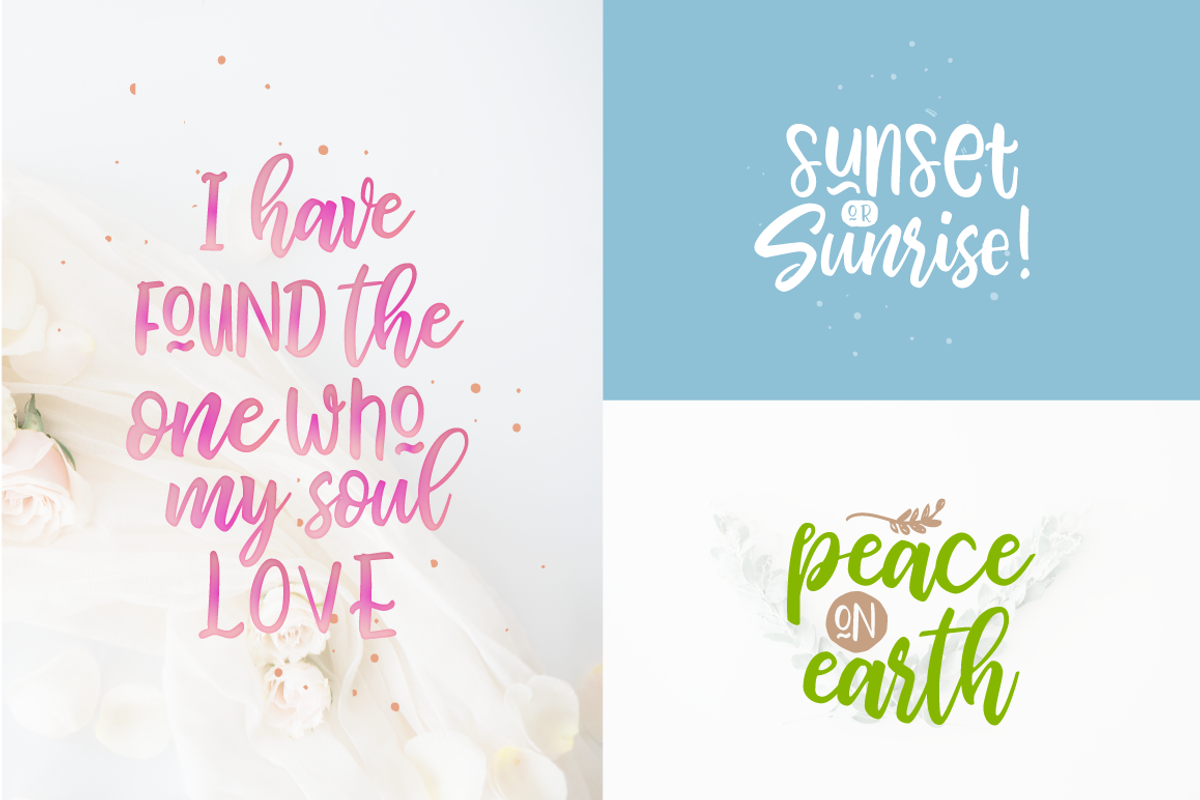Mini Font Bundle - Typia Nesia, a Script Font by Typia Nesia (Photo 13 of 19)