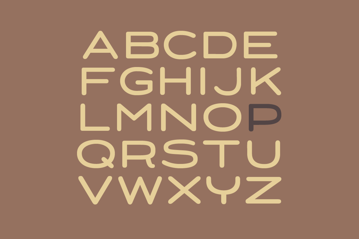 Paris Mountain Typeface preview 2