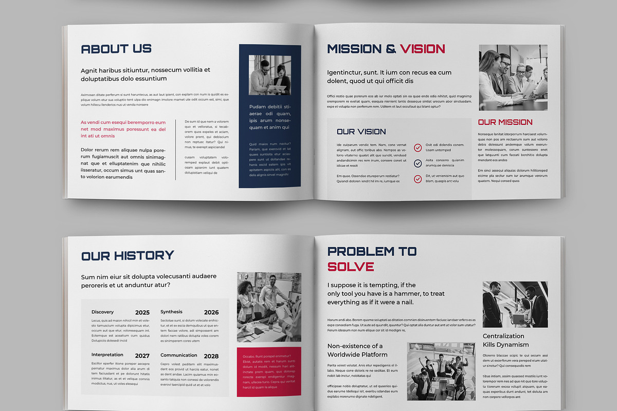 White Paper Landscape Layout, a Brochure Template by ContestDesign (Photo 3 of 5)