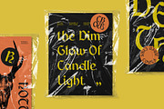 CS Amenity – Gothic Uncial Font, a Blackletter Font by Craft Supply Co. (Thumbnail 7 of 8)
