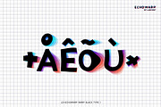 Echowarp. OTF-SVG family., a Symbol Font by Luxfont (Thumbnail 12 of 12)