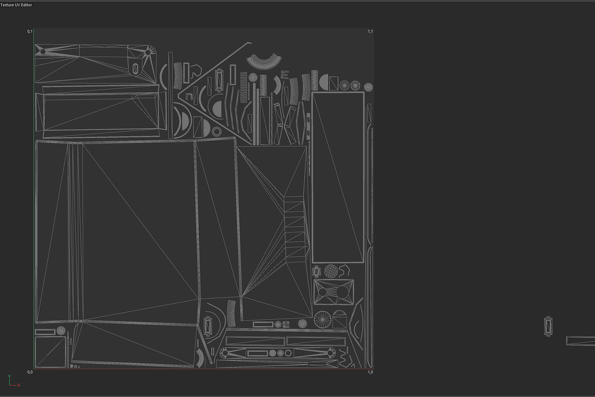 Retro cassette recorder, an Object 3D Model by Snji | 3D Models (Photo 8 of 13)