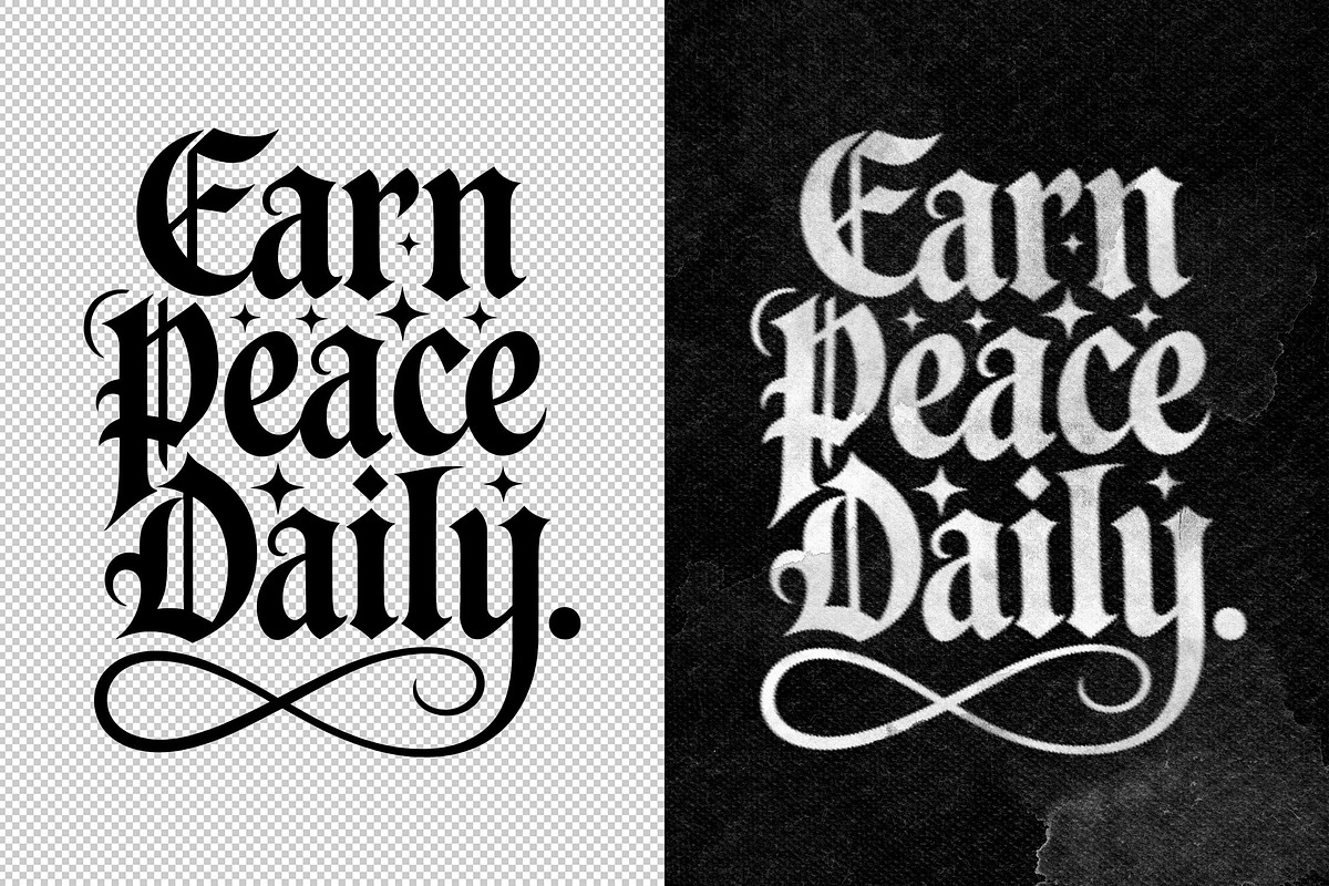 Gothic Ink Bleeds Effect, a Layer Style Add-On by Design Squad