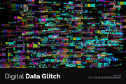 Digital Data Glitch V03, a Background Graphic by dvtchk (Thumbnail 5 of 6)