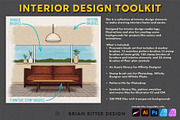 Interior Design Toolkit, a Brush Add-On by Brian Ritter Design (Thumbnail 2 of 13)
