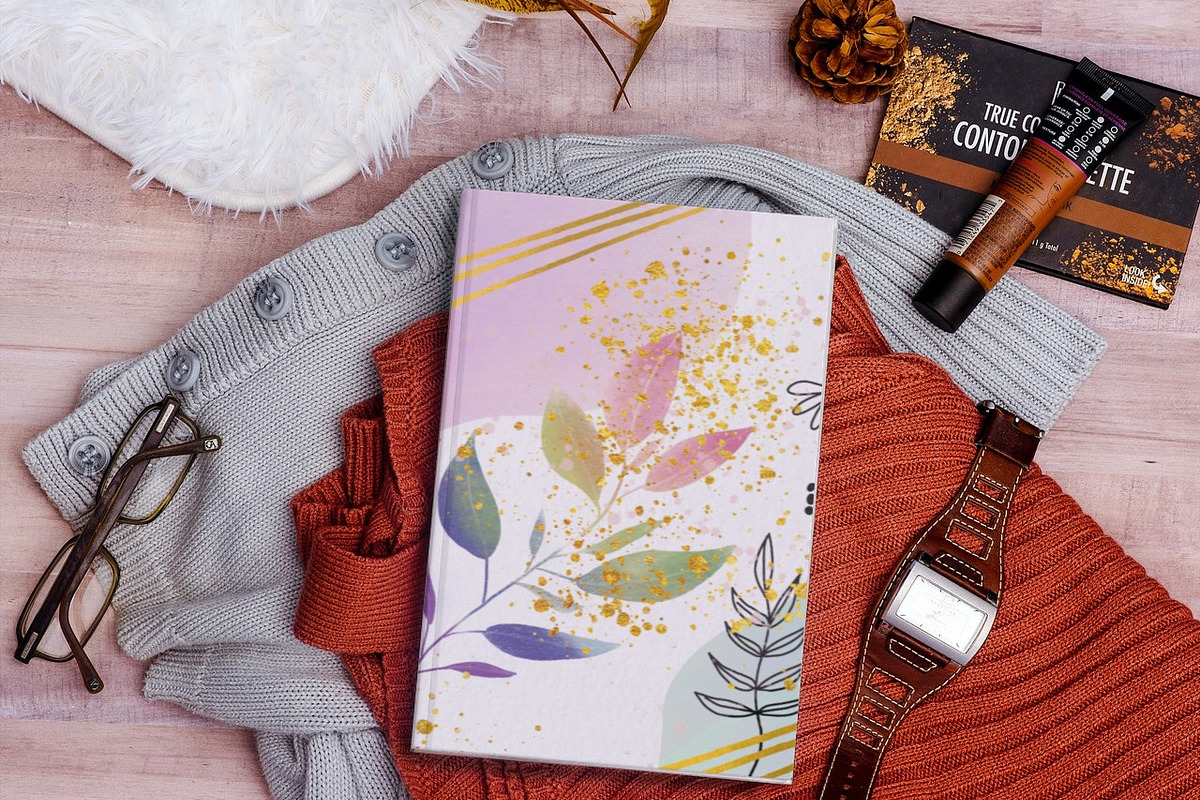 Floral Contemporary Journal Template, a Magazine Template by Manifesto Design Gallery (Photo 2 of 7)