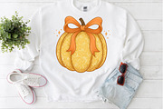 Coquette Pumpkin Grandmillennial PNG, an Illustration by Craft Nest (Thumbnail 6 of 6)