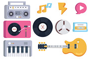 Music set, a Decorative Illustration by BSVIT (Thumbnail 2 of 7)