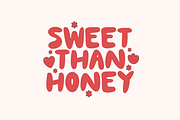 Lovely Heart - Playful Bubble Font, a Handwritten Font by SaktiAvellin (Thumbnail 4 of 6)