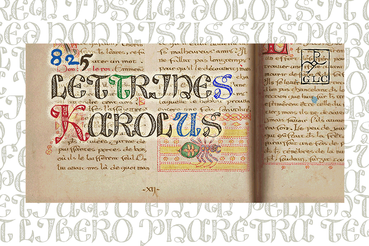 825 Lettrines Karolus