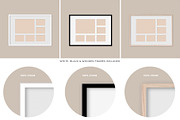 Collage Picture Frame Mockups Bundle, a Mockup by Kate Roubin (Thumbnail 2 of 10)