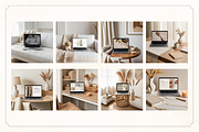52 Minimalist Laptop Canva Mockups, a Mac Mockup by Matisse Studio (Thumbnail 9 of 10)