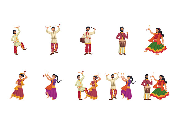 Navratri Garba & Dandiya Dance Set preview 2
