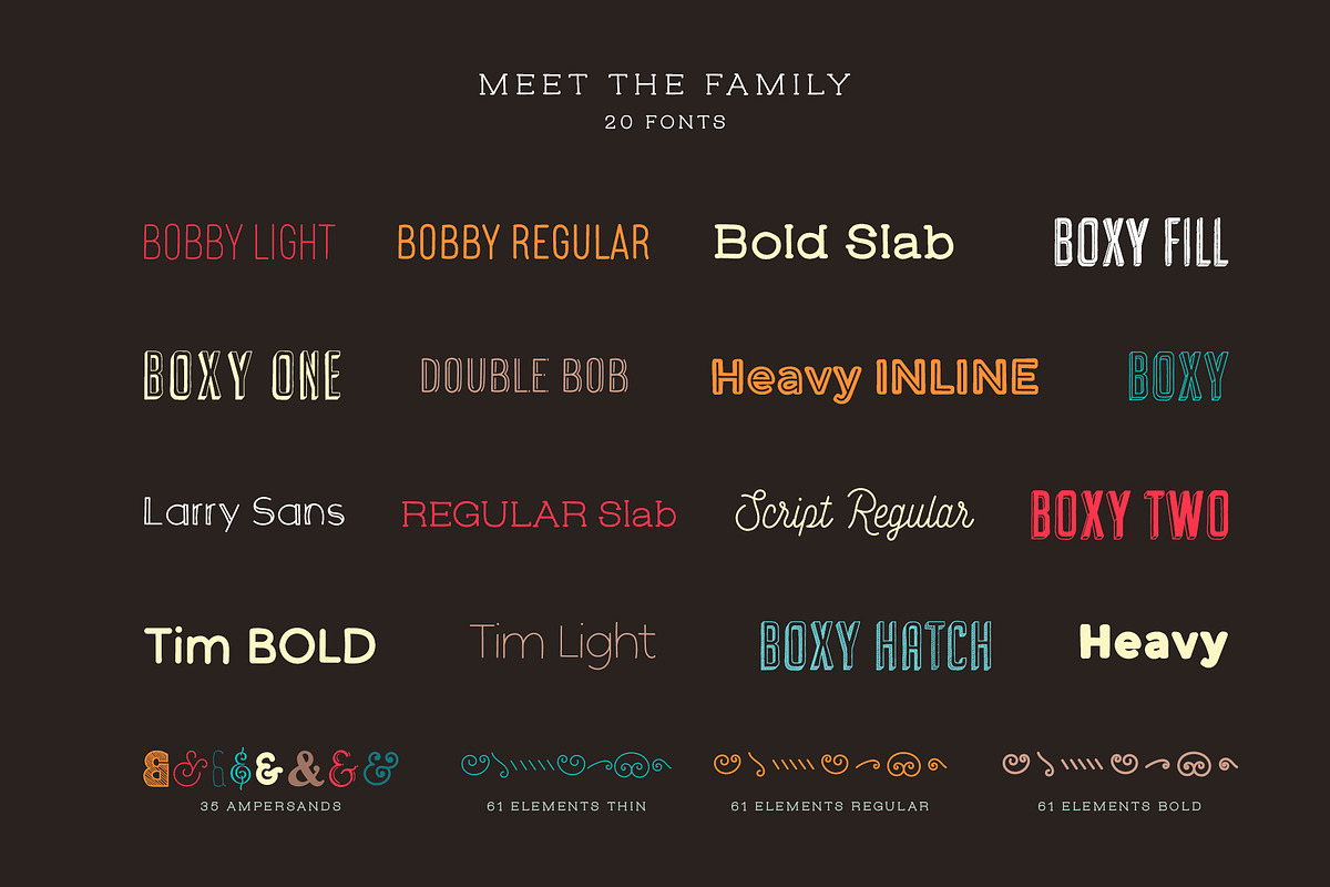 Coodles Hand Drawn Font Family preview 3
